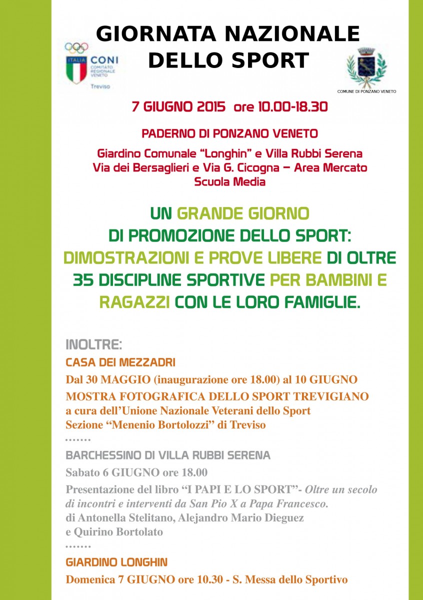 Giornata Nazìionale Sport